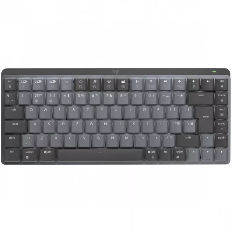 Logitech MX Mechanical Mini draadloos verlicht toetsenbord - grafiet - UK - EMEA (920-010779)