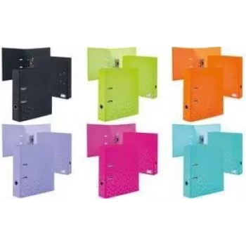 HERMA Color ringband A4 zwart D-ring karton 1 stuk