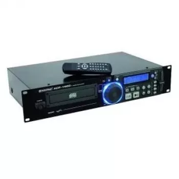 Cd-speler Omnitronic XCP-1400, 19-inch rackunit, model 11046001