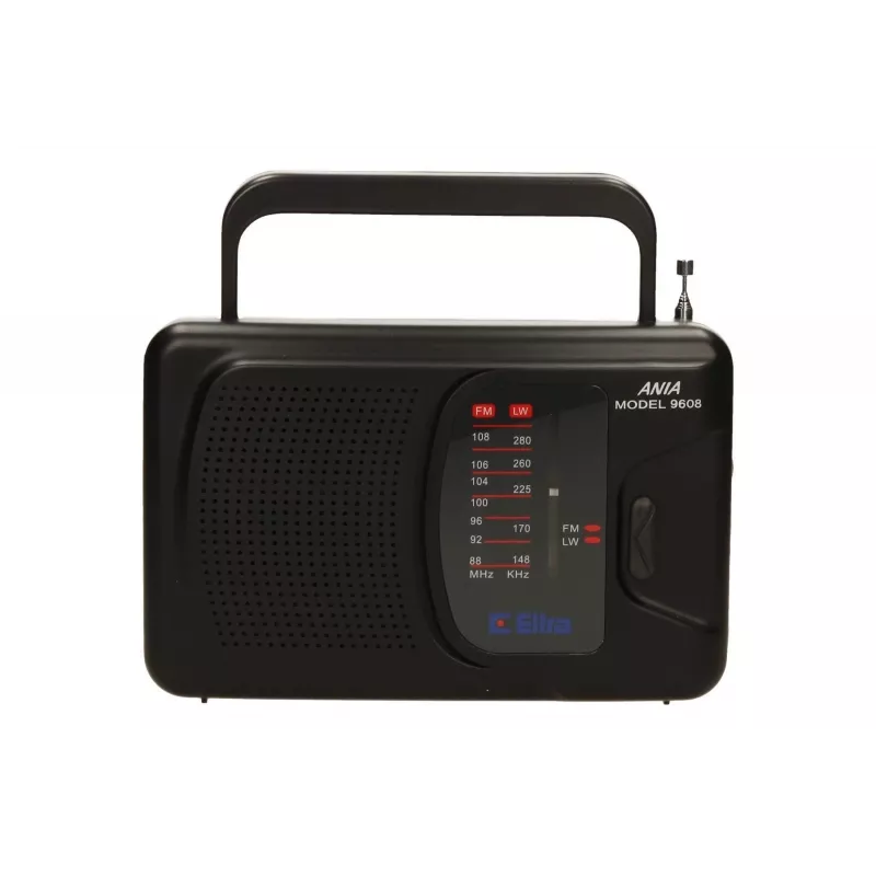 Radio net- en batterijvoeding FM, LW Eltra Ania