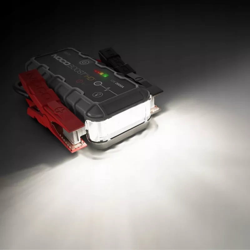 NOCO GB70 Boost 12V 2000A jumpstarter startbooster met ingebouwde 12V/USB-accu