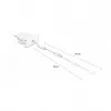 Kabel DeLOCK Easy 45 Module USB 2.0 Oprolbaar kabel USB Type-A naar 8 Pin Lightning bus wit