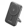 Powerbank Vention 10000mAh magnetisch draadloos 20W, 1×USB-C, draadloos laden, zwart