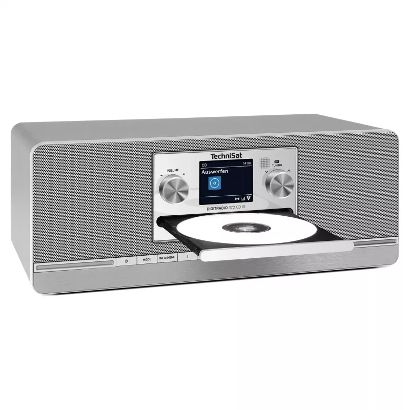 TechniSat DIGITRADIO 372 CD IR internet analoog & digitaal antraciet, zilver
