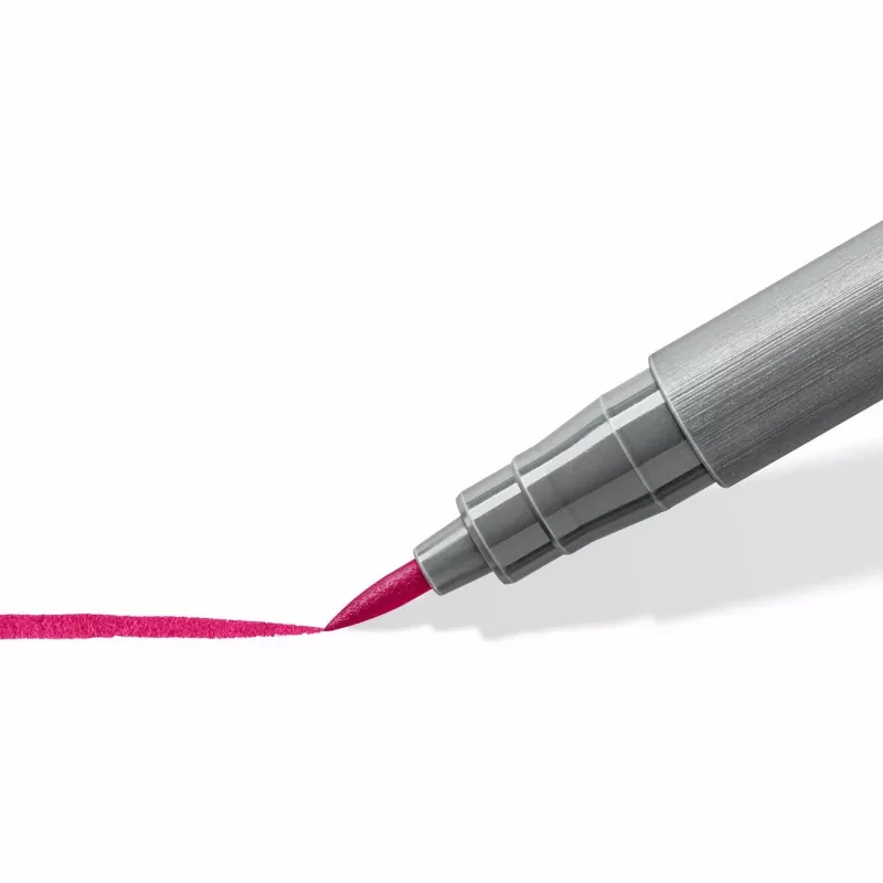 Staedtler Design Journey 371 BK4-3 pigment penseelstiftenset, Forest Colors, 4-delig
