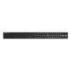 Managed LANCOM GS-3628XP switch, 24× 2,5G RJ-45 poorten, PoE, L2/L3, 1U rackmount