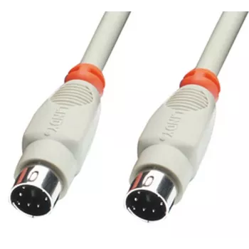 Lindy PS/2 1.0m PS/2-kabel 1 m grijs