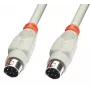 Lindy PS/2 1.0m PS/2-kabel 1 m grijs
