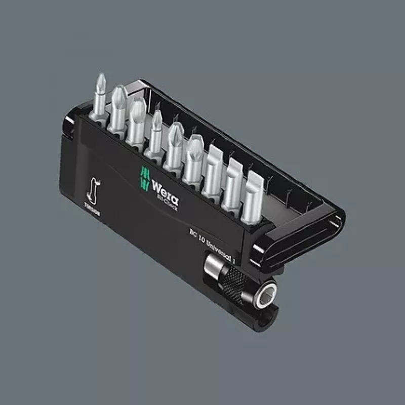 Schroevendraaier-bitset Wera 05056161001 9 stuks