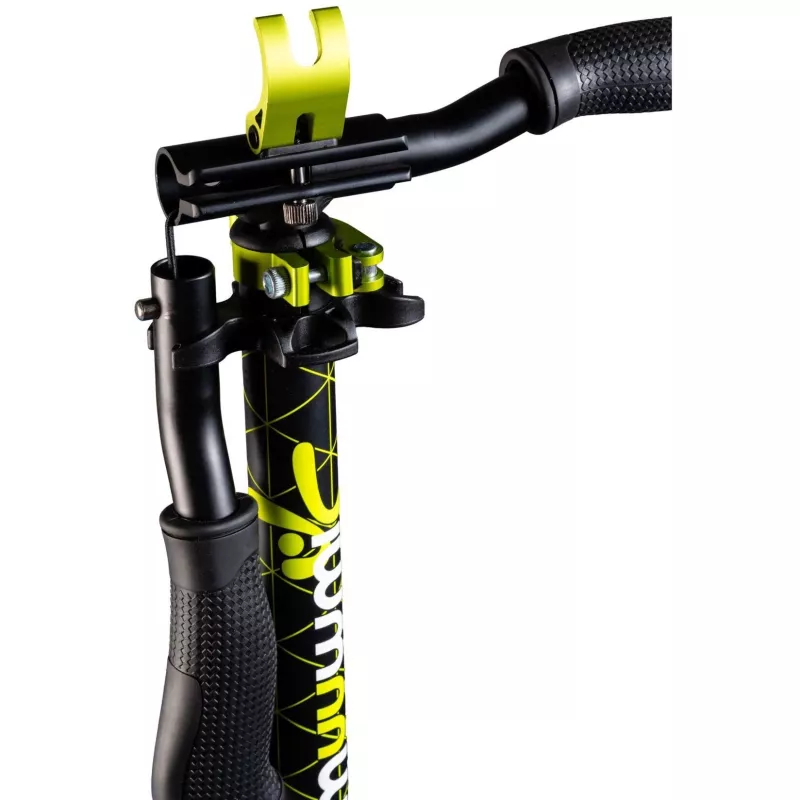 Aluminium scooter Pro 215 mm (zwart/limoen)