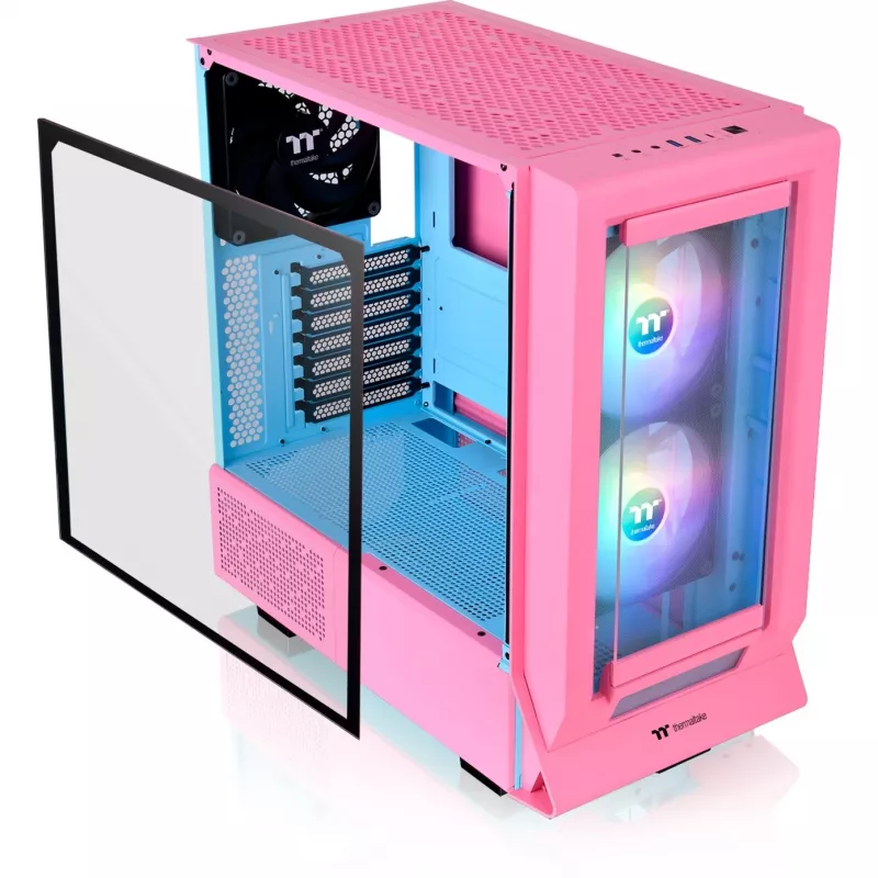 PC-behuizing Thermaltake Ceres 350 MX Midi Tower Roze