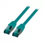 EFB-Elektronik RJ45-patchkabel Cat.6A S/FTP LSZH groen 2 m