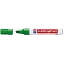 Permanentmarker Edding No.1 beitelpunt groen