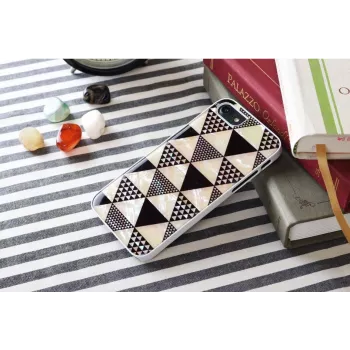 iKins hoesje voor Apple iPhone 8/7 – wit piramidedesign