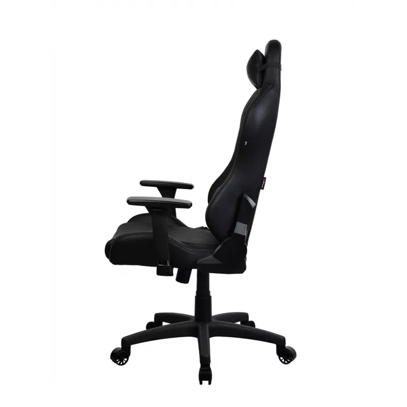 Gamingstoel Arozzi Torretta SoftPU Pure zwart ergonomisch ontwerp