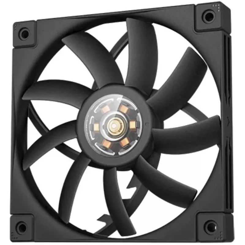 120-mm-PWM-slim behuizingsventilator DeepCool FT12 slim – zwart, low-profile-ontwerp, PWM-regeling