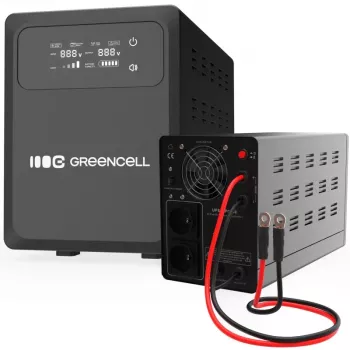 Uninterruptible power supply UPS Green Cell UPSLPPC500 0,8 kVA 500 W