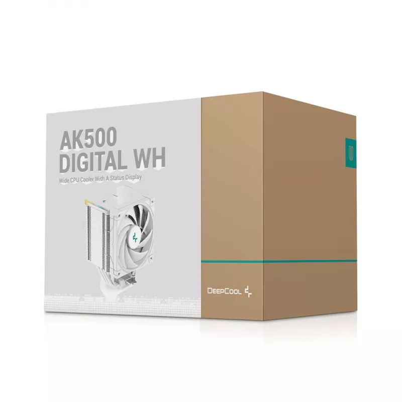 DeepCool AK500 Digital WH processorkoeler 12 cm wit 1 stuk