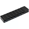 Desktop-USB-3.1-Gen-1-hub SILVERSTONE SST-UC03B-PRO – 7 USB-aansluitingen