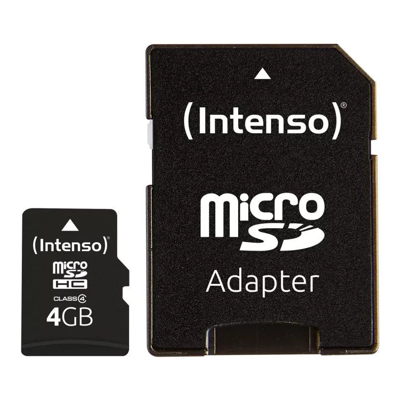 Geheugenkaart Intenso 4 GB MicroSDHC Class 4 3403450