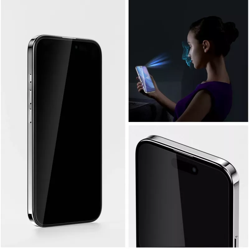 Beeldschermbeschermfolie 4smarts 541201 voor iPhone 16 Pro gehard glas