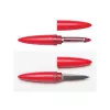 ViceVersa Inky 2-in-1 aardappelschiller en schraper met standaard, rood