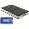 SSD-behuizing DELOCK 42594 zwart zilver M.2