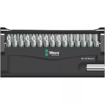 Wera 2 SB schroevendraaier-bitset 30-delig Phillips Pozidriv