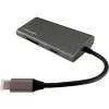 Laptop-dock LC-Power LC-HUB-C-MULTI-5 USB 3.2 Gen 1 Type-C bedraad