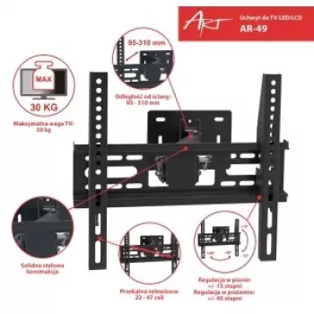 LCD-beugel AR-49 22-47'' 30KG