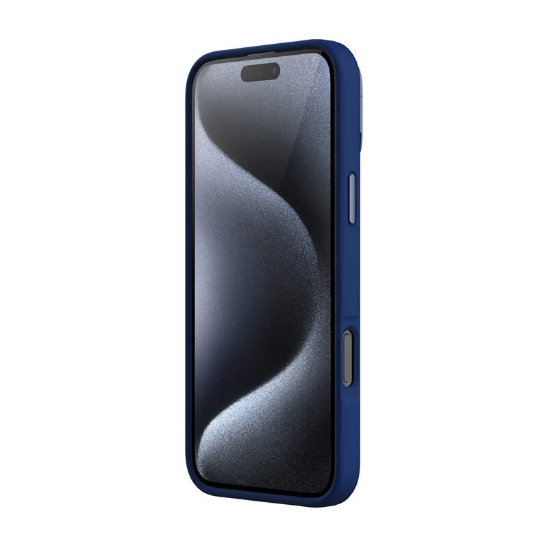 Nillkin LensWing Magnetic iPhone 16 Pro hoesje (blauw)