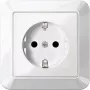 Merten MEG2300-1019 stopcontact CEE 7/3 wit (MEG2300-1019)