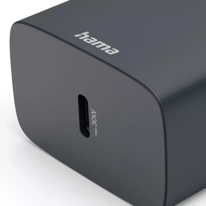 Hama 00086442 oplader voor mobiele apparaten smartphone grijs AC snelladen binnen