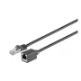 Microconnect STP601SEXT netwerkkabel zwart 1 m Cat6 F/UTP (FTP)