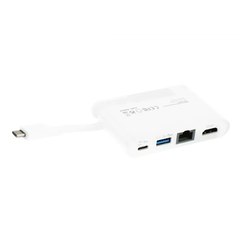 DICOTA USB-C Portable Docking 4-in-1 met HDMI - dockingstation - USB-C - HDMI (D31730)