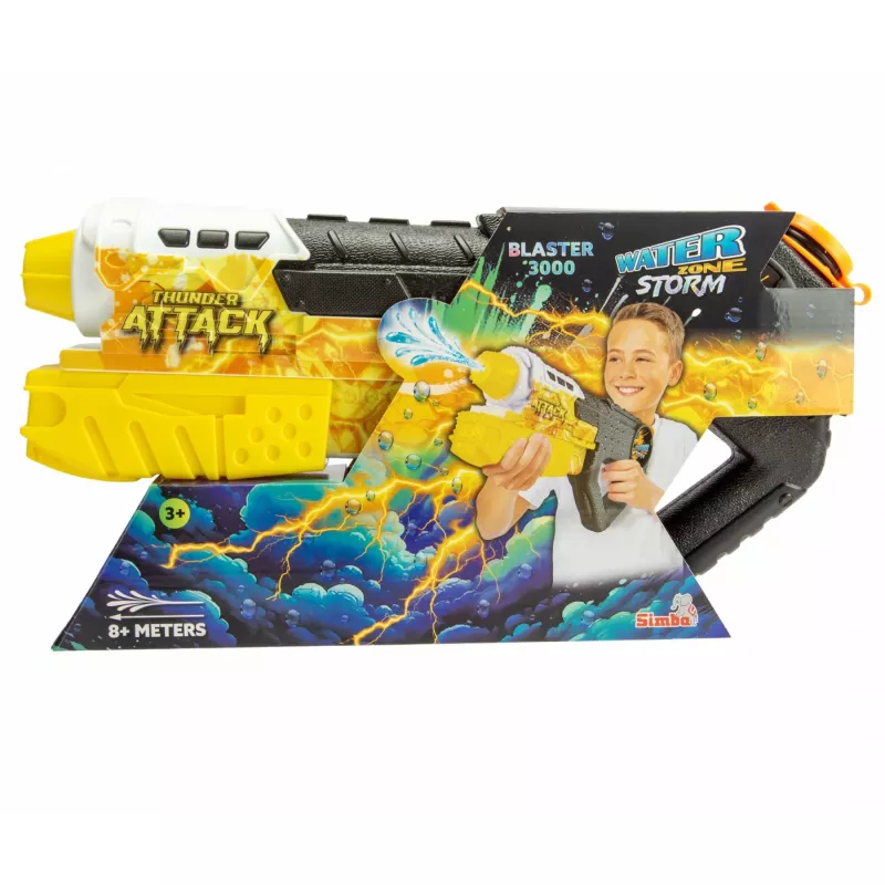 Waterblaster Simba‑Dickie Storm Blaster 3000 — handig waterpistool, schuimreservoir-design