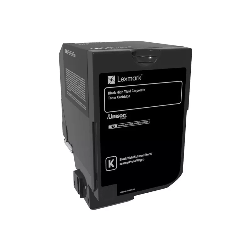 Lexmark CSCX725 Corporate 20K tonercartridge hoge capaciteit zwart 74C2HKE