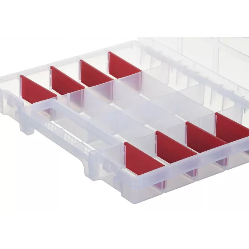 Gereedschapskist KETER Stack'N'Roll (17210831/253380) met 3 organizers zwart