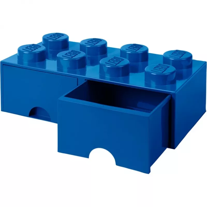 Copenhagen R.C. LEGO stenen-opbergbox 8 blauw | RC40061731