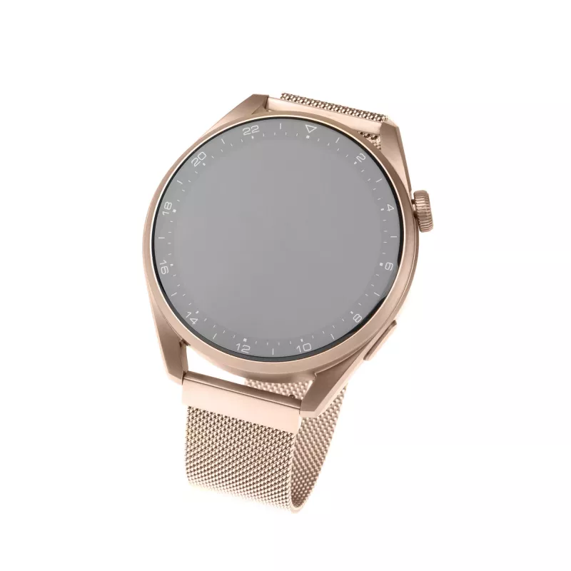 Roestvrijstalen mesh-band FIXED FIXMEST-20MM-RG 20 mm snelwissel, roségoud