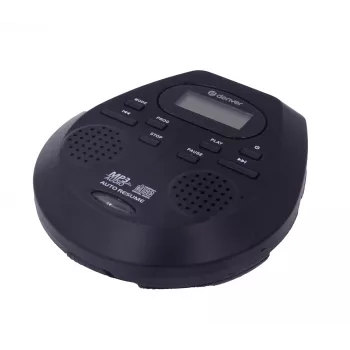 Draagbare cd-speler Denver DMP-395B zwart MP3-weergave LCD-display