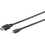 HDMI-kabel S/CONN Micro-HDMI 1 m