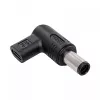 Akyga AK-ND-C08 laadadapter USB-C naar DC 7,4 x 5,0 mm + pin voor notebooks, 18,5-20 V, 100 W, voor Dell