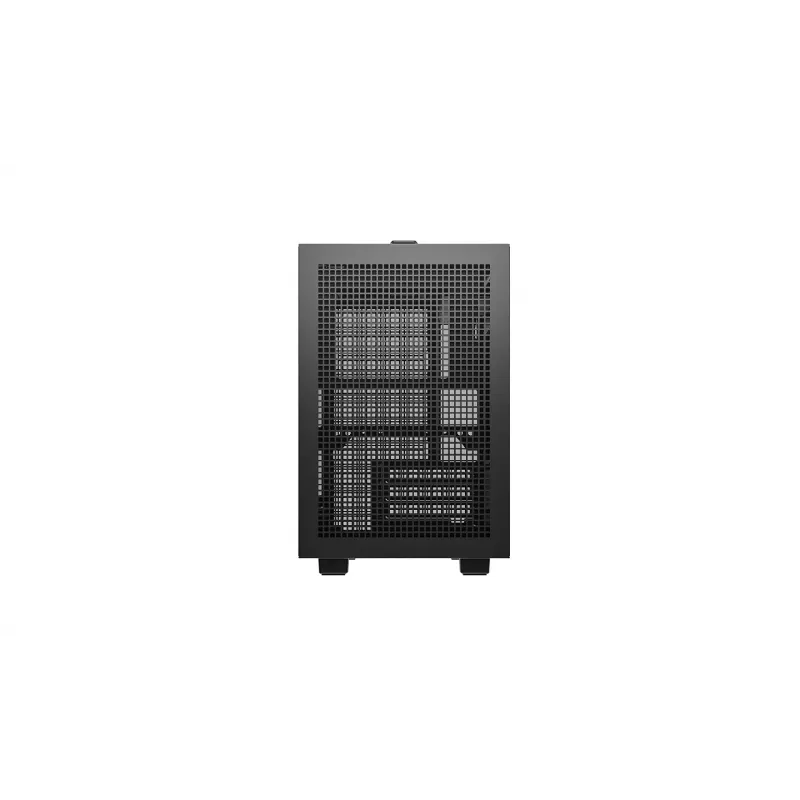 DeepCool CH160 PLUS R-CH160-BKNGM0-G compacte (SFF) computerbehuizing, Mini-ITX/Micro-ATX, gehard glas, zwart