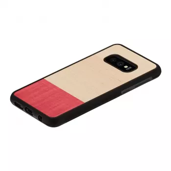 Smartphonehoesje man and wood voor Galaxy S10e – miss match zwart, beschermende hardcase