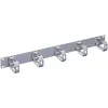 Rittal DK 7159.035 Kabelmanagementpaneel 19 inch, 1 U, 5 kabelgeleiderringen, RAL 7035