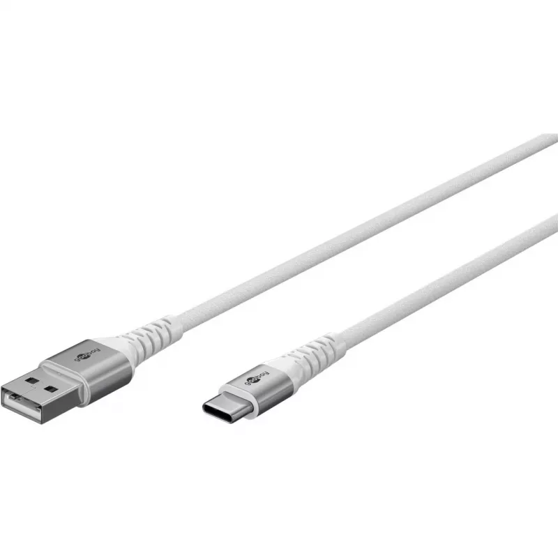 Goobay 74530 USB-kabel wit