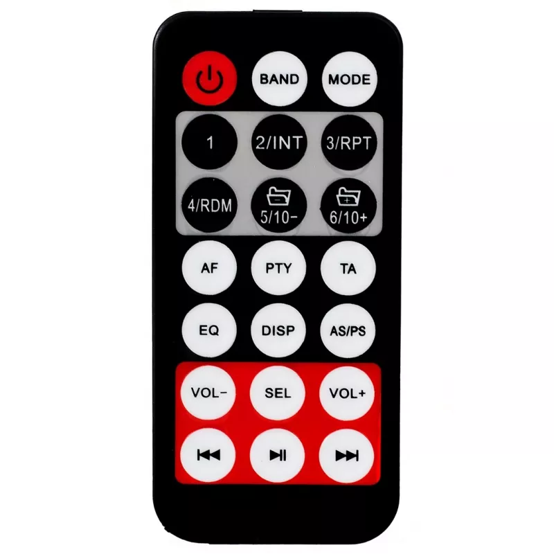 BLOW AVH-8624 autoradio, 1 DIN, FM RDS, Bluetooth, USB, SD/MMC, AUX, MP3, lcd-display, afstandsbediening, zwart