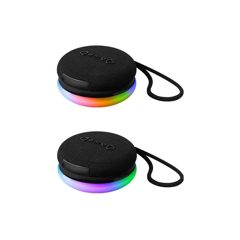 Draagbare Bluetooth-luidspreker DEFENDER ENJOY 40 — 7 W RMS, Bluetooth 5.3, LED-verlichting, LiPo-accu, 9 u, zwart