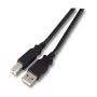 Efb K5255SW.1,8 USB-kabel zwart